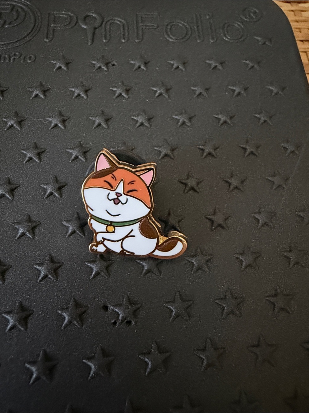 Mochi cat enamel pin from the PALM Mini Micro Mystery Disney Cats and Dogs colle